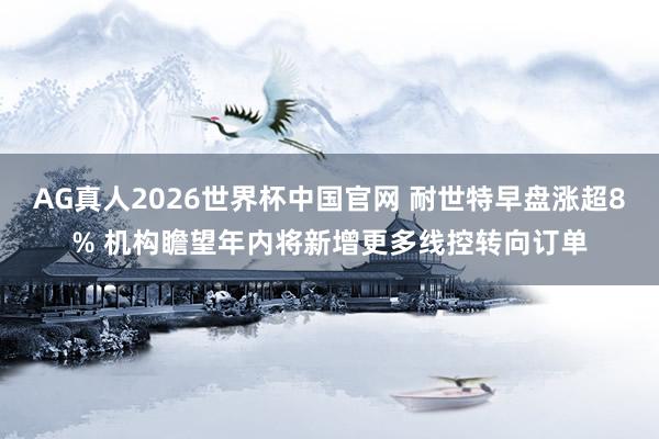 AG真人2026世界杯中国官网 耐世特早盘涨超8% 机构瞻望年内将新增更多线控转向订单